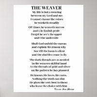 EL POSTER WEAVER POEM