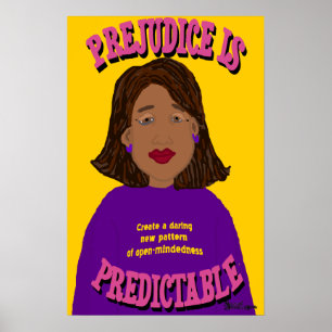 Póster El Prejuicio Es Predecible Poster