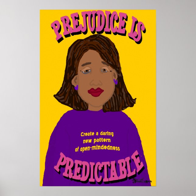 Póster El Prejuicio Es Predecible Poster (Frente)