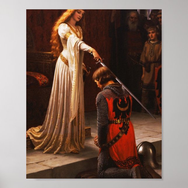 Póster El premio Edmund Blair Leighton (Frente)