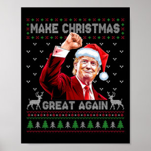 Póster El presidente Donald Trump vuelve a hacer grandes 