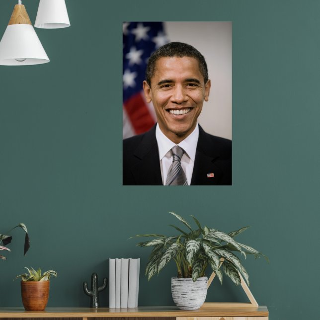 Póster El presidente electo de Estados Unidos, Barack Oba (Salón 1)