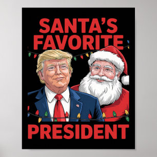 Póster El presidente favorito de Santa Baile de Santa Tru