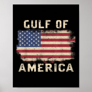 Póster El Presidente Trump Del Golfo De Estados Unidos 20
