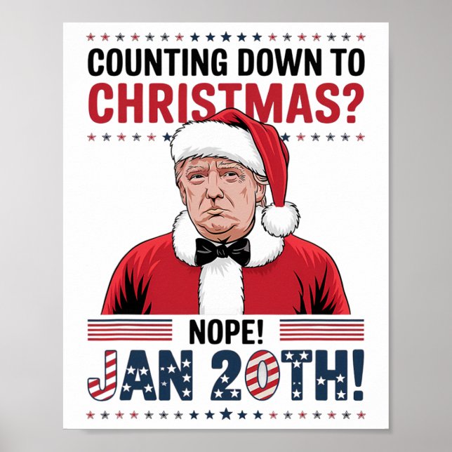 Póster El presidente Trump inaugura el día de la toma de  (Frente)