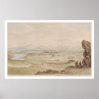 Póster El Presidio y Pueblo de Monterrey (1104)