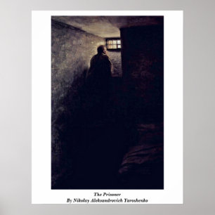 Póster El preso de Nikolay Aleksandrovich Yaroshenko