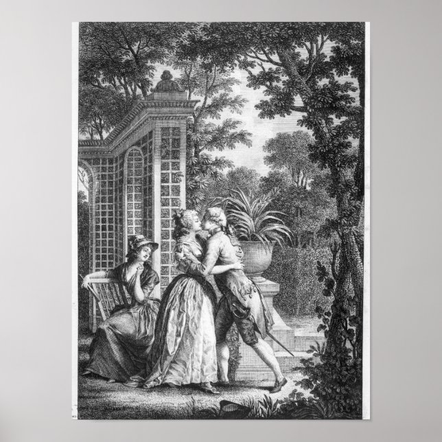 Póster El primer beso de amor (Frente)