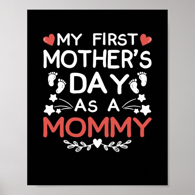Póster El primer día de mi madre como mamá (Frente)