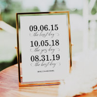 El primer día, el día del sí, el mejor Boda del dí