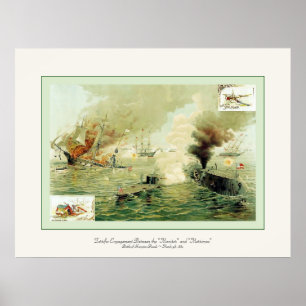 Póster El primer encuentro de los acolchados de hierro