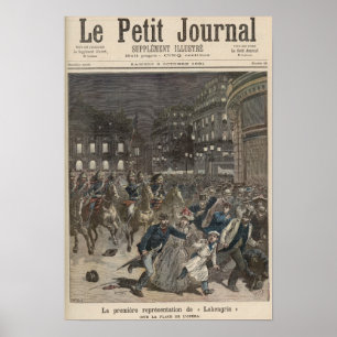 Póster El primer funcionamiento de 'Lohengrin