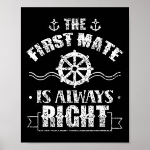 Póster El primer oficial siempre tiene razón Barco Barco