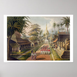 Póster El principal acercamiento a la Gran Pagoda Dagon