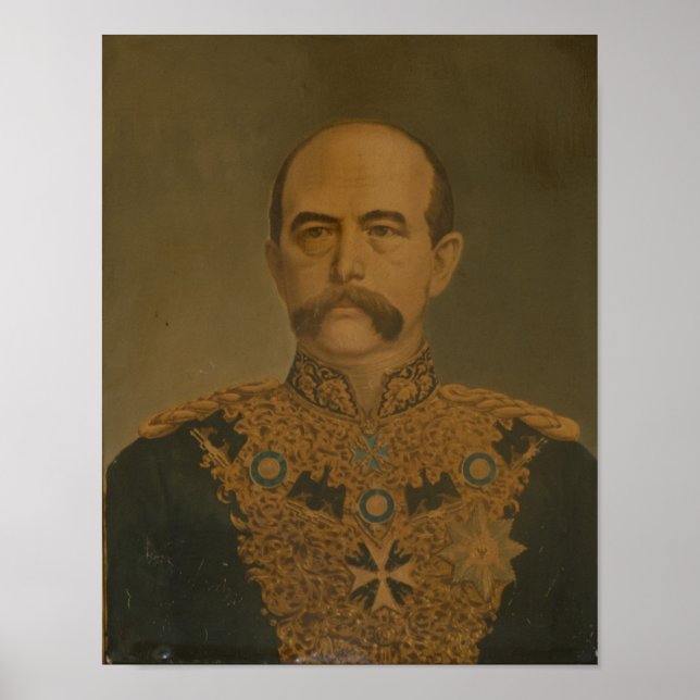Póster El príncipe Otto von Bismarck con uniforme diplomá (Frente)