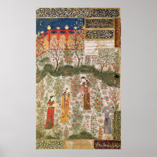 Póster El príncipe persa Humay Meeting el chino