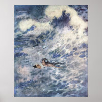 El príncipe y la sirena de Edmund Dulac