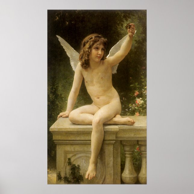 Póster El prisionero (Le Captif) de Bouguereau (Frente)