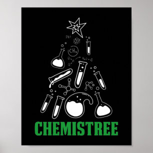 Póster El profesor Chmistree Navidades divertidos Pun