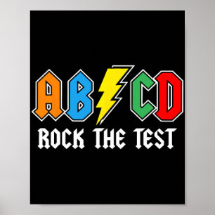 Póster El profesor de día estudiante de Retro Motivaciona