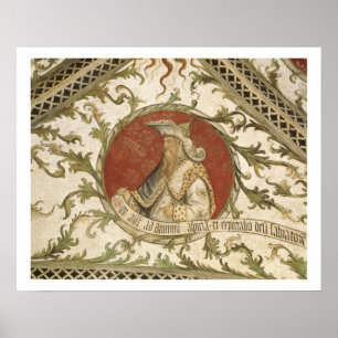 Póster El profeta Micah, de la Loggia de Annunciazione