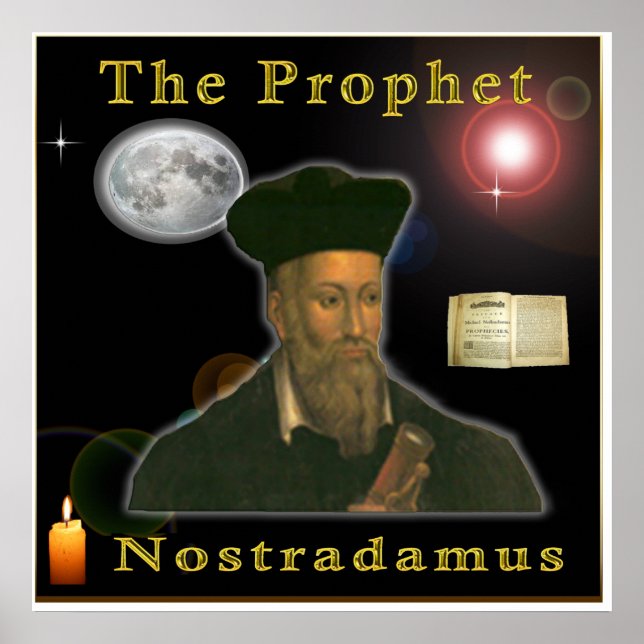 Póster El profeta Nostradamus (Frente)