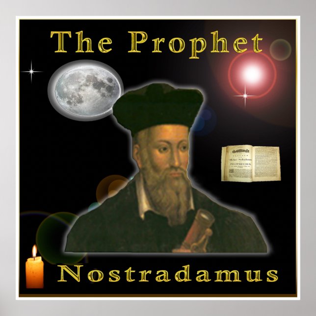 Póster El profeta Nostradamus (Frente)