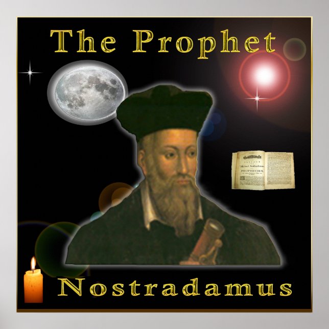 Póster El profeta Nostradamus (Frente)