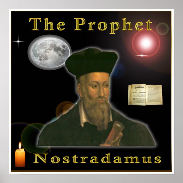 Póster El profeta Nostradamus Poster (Frente)