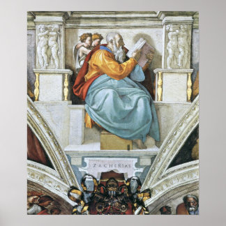 Póster El profeta Zacarías