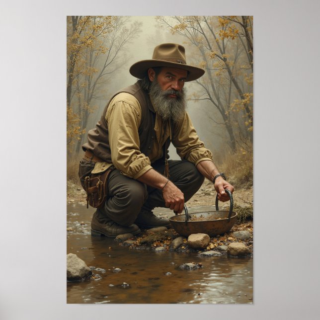 Póster El prospector (Frente)