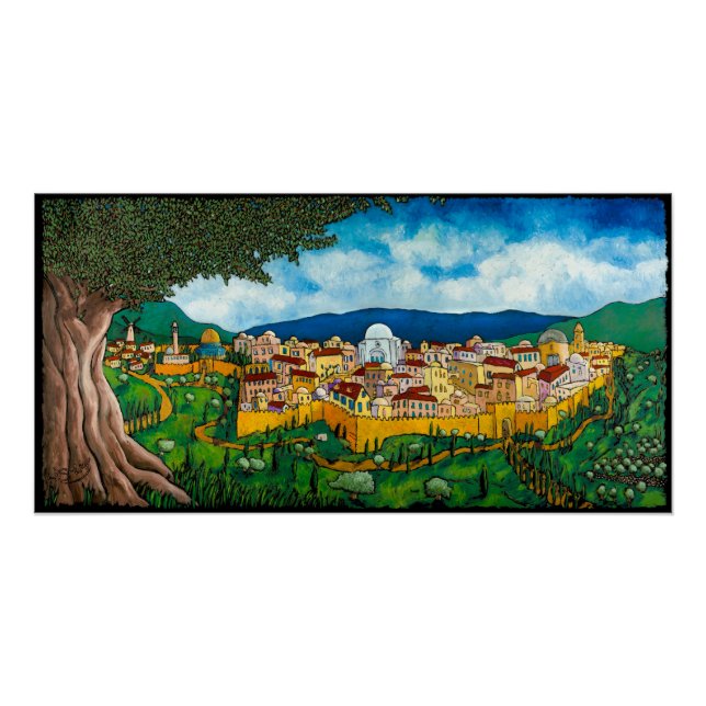 Póster El próximo año en Jerusalén, Jonathan Kis-Lev Post (Anverso)