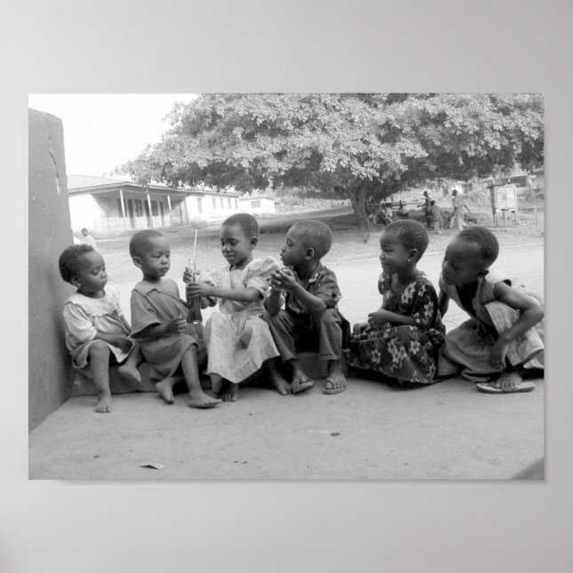 Póster El pueblo de Ghana (17) - Poster (Frente)