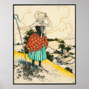 Póster El pueblo del Pequeño Bo por San Jorge y el Dragón