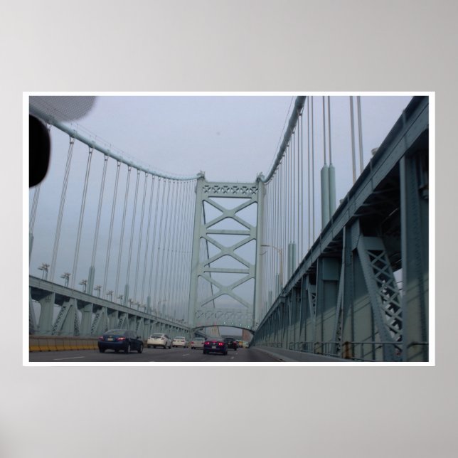 Póster El puente Ben Franklin (Frente)
