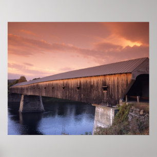 Póster El puente cubierto más largo de los Estados Unido