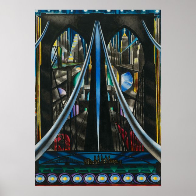 PÓSTER EL PUENTE DE BROOKLYN (Frente)