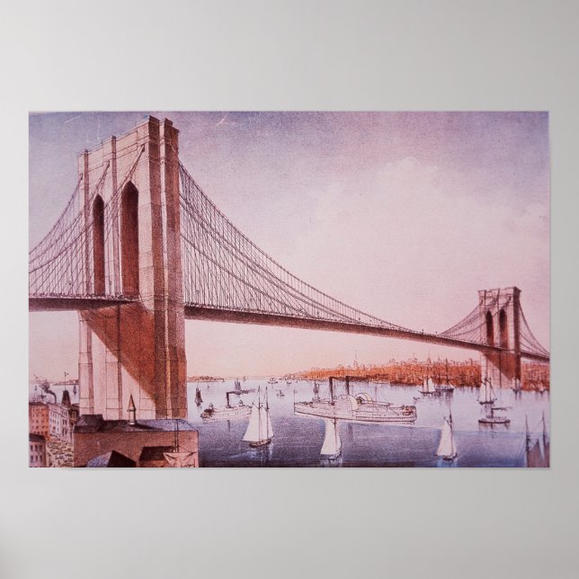Póster El puente de Brooklyn (Frente)