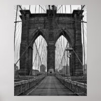 El puente de Brooklyn en la ciudad de Nueva York