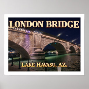 Póster El Puente de Londres Lago Havasu Arizona