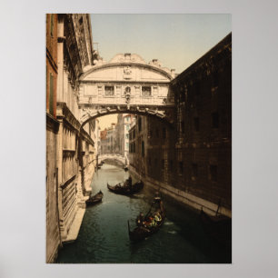Póster El puente de los suspiros II, Venecia, Italia
