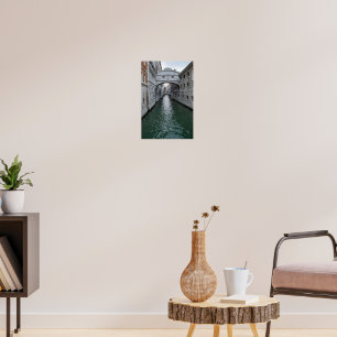 Póster El Puente de los Suspiros Venecia Italia