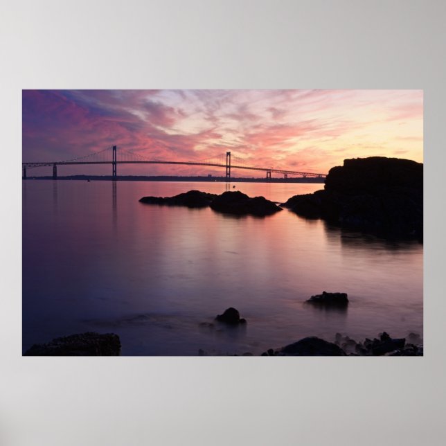 Póster El puente de Newport (Pell) en Twilight (Frente)