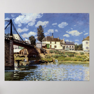 Póster El puente de Villeneuve-la-Garenne