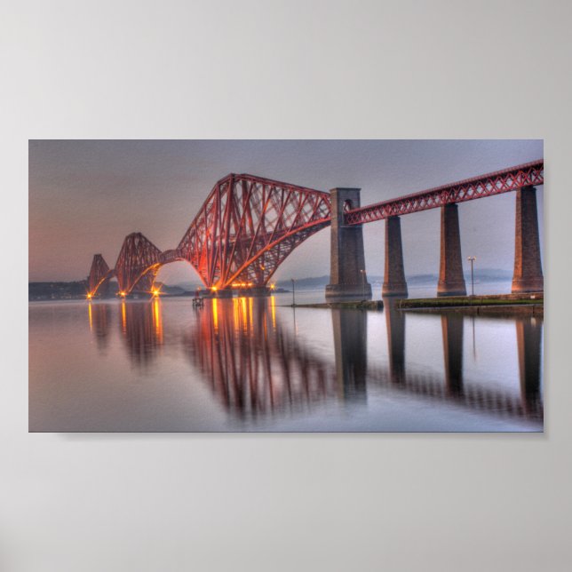 Póster El Puente del Cuarto Ferrocarril (Frente)
