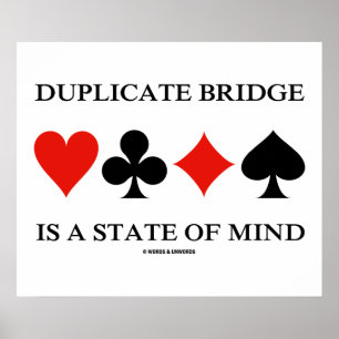 Póster El Puente Duplicado Es Un Estado De Mente (Trajes