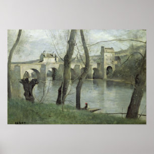 Póster El puente en Mantes