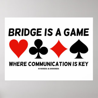 Póster El puente es un juego en el que la comunicación es