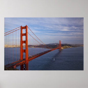 Póster El puente Golden Gate desde el Marín