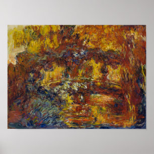 Póster El puente japonés de Monet